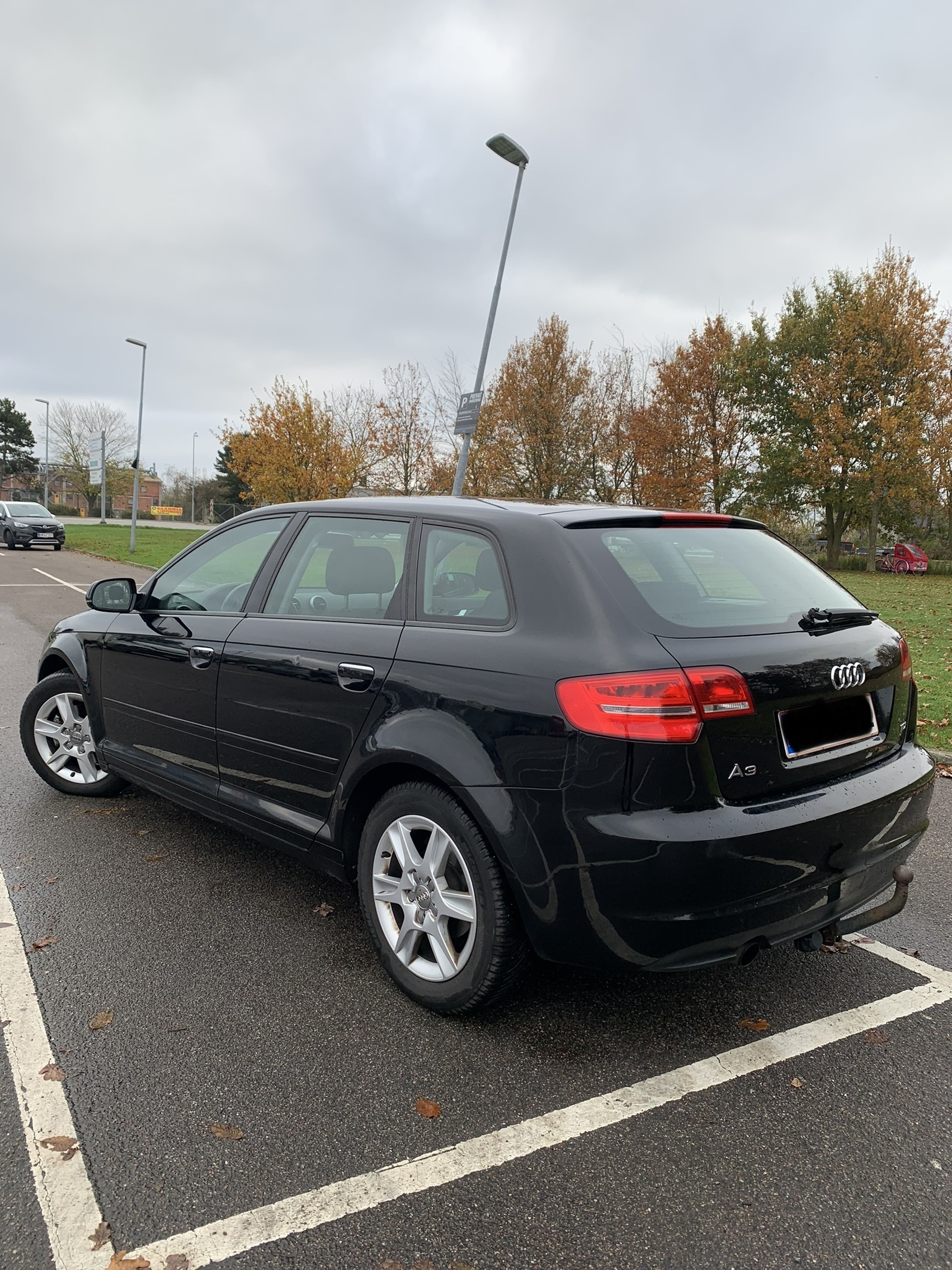 Sort Audi A3 fra 2011