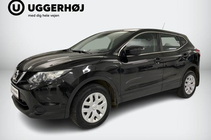 Sort Nissan Qashqai fra 2015