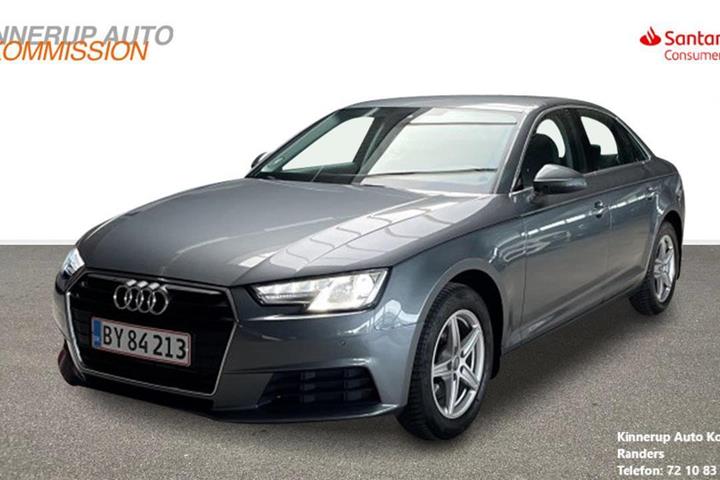 Grå Audi A4 fra 2018