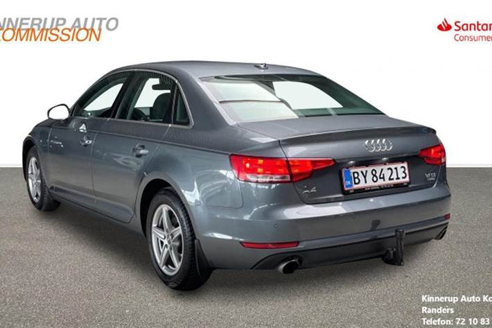 Grå Audi A4 fra 2018