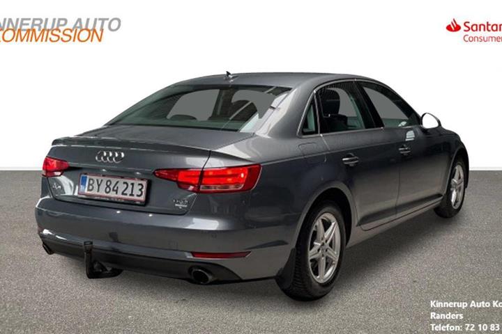 Grå Audi A4 fra 2018