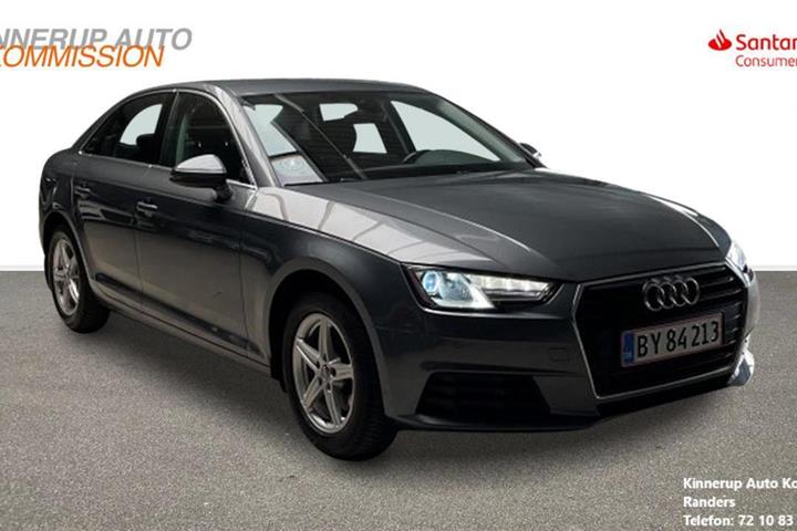 Grå Audi A4 fra 2018