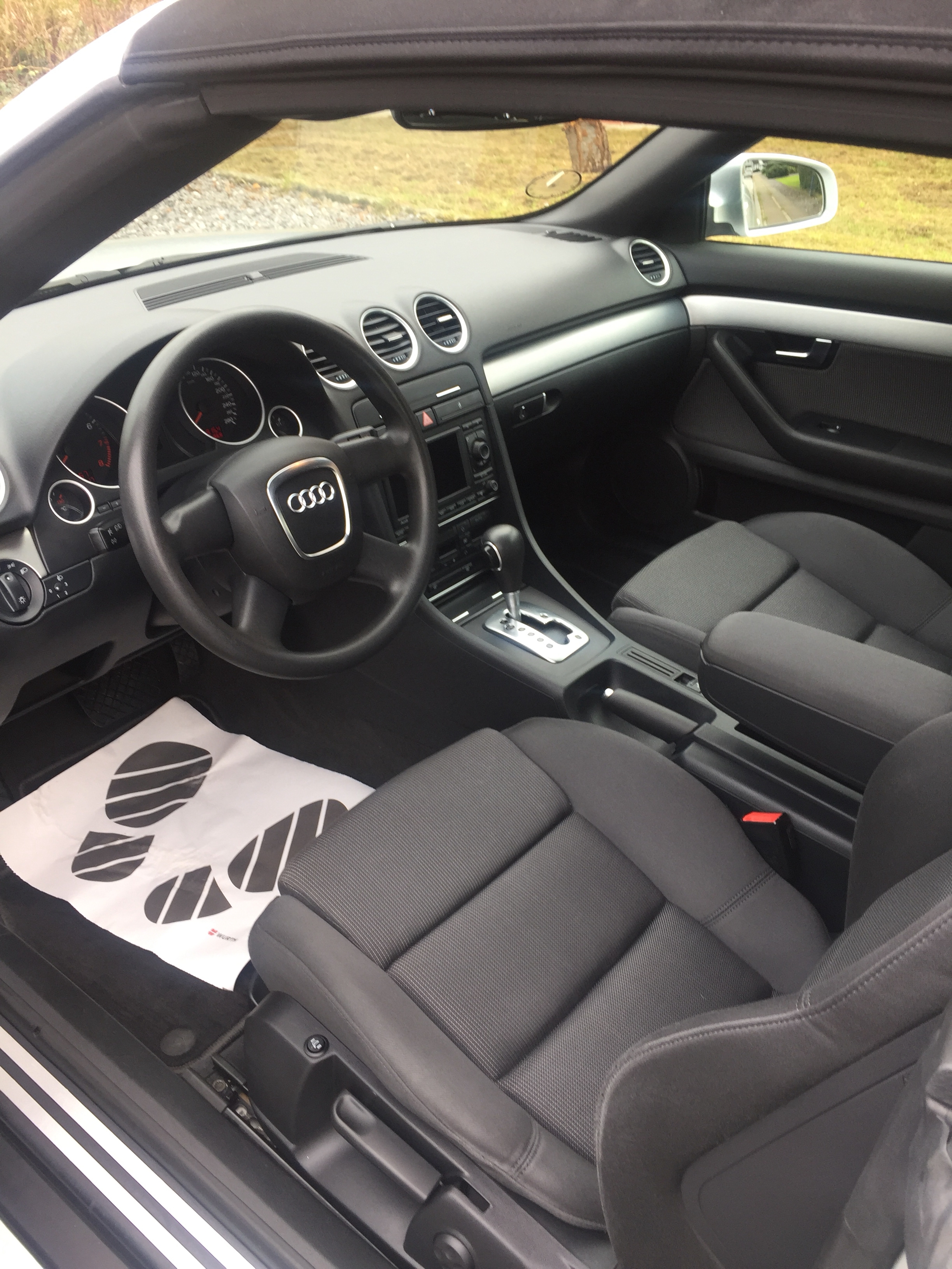 Grå Audi A4 Cabriolet fra 2006