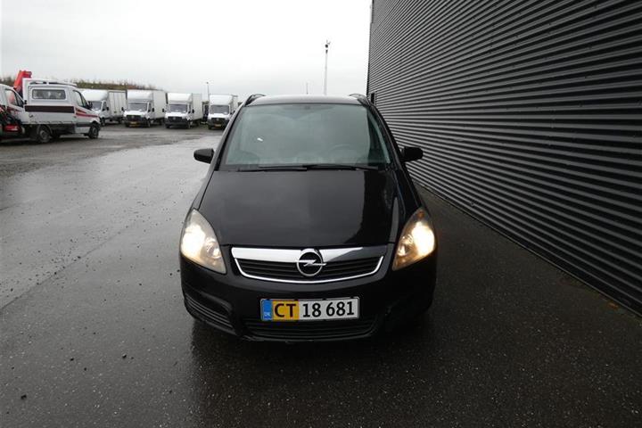 Sort Opel Zafira fra 2006