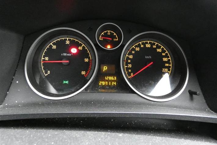 Sort Opel Zafira fra 2006