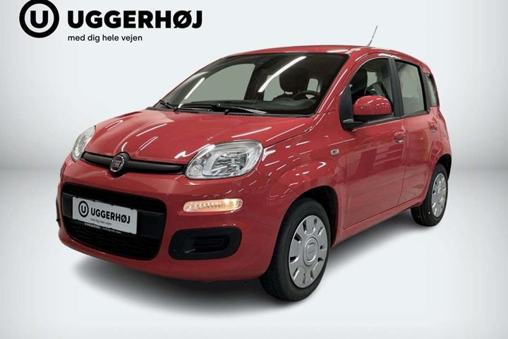 Rød Fiat Panda fra 2019