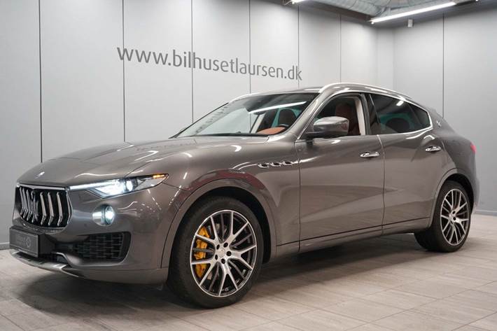 Grå Maserati Levante fra 2016