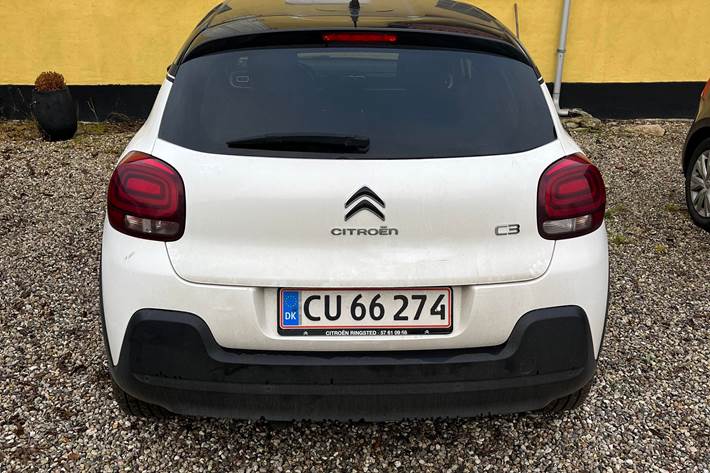 Hvid Citroën C3 fra 2020