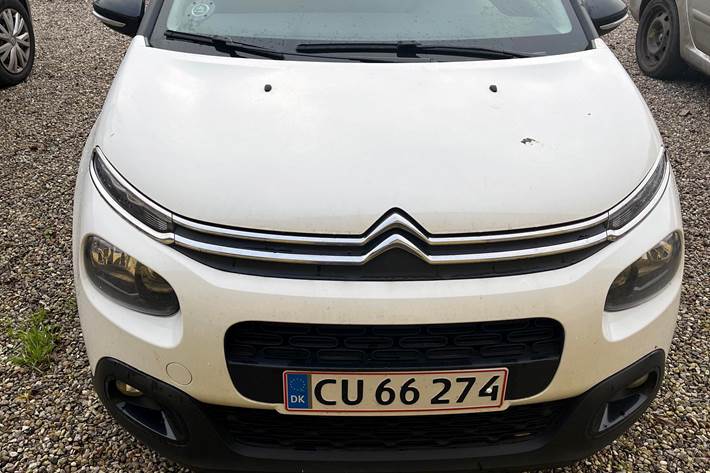 Hvid Citroën C3 fra 2020