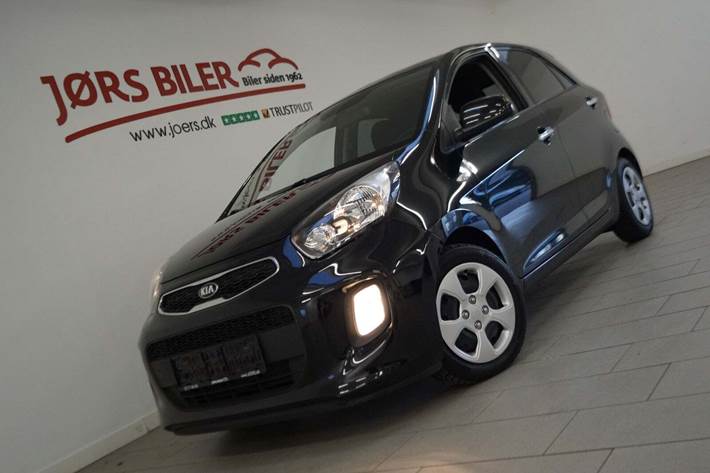 Grå Kia Picanto fra 2016
