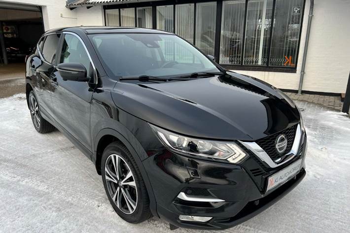 Grå Nissan Qashqai fra 2019