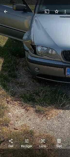 Blå Fiat Stilo fra 2006