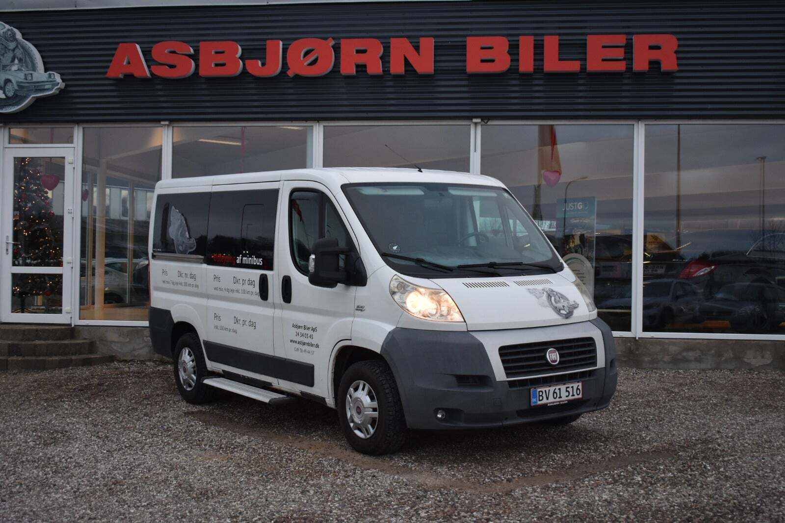 Hvid Fiat Ducato 30 fra 2010