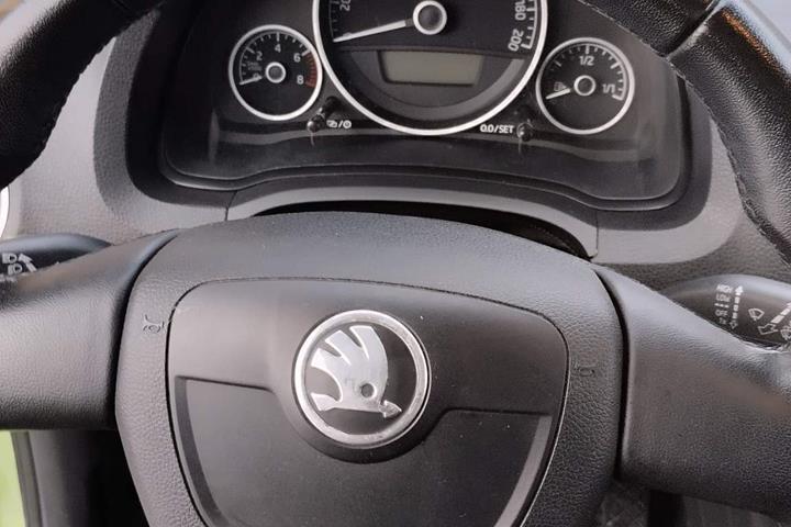 Grøn Skoda Citigo fra 2012