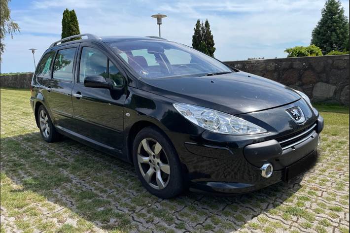 Sort Peugeot 307 fra 2008