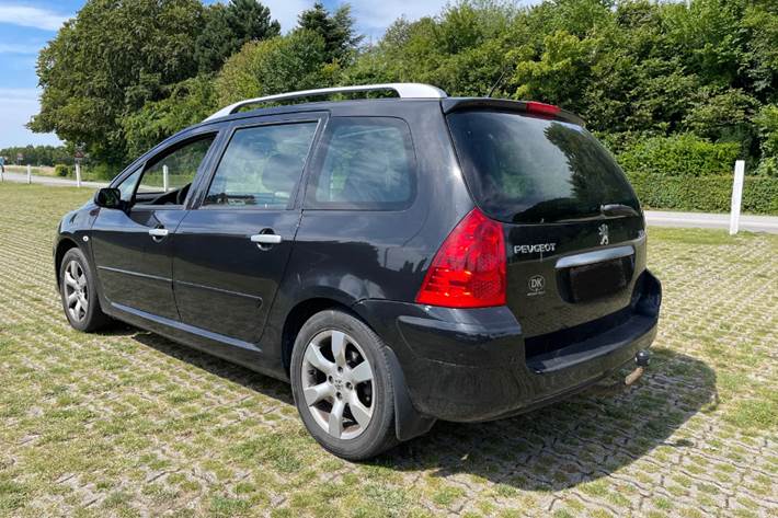 Sort Peugeot 307 fra 2008