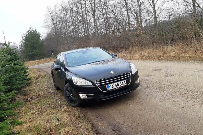Sort Peugeot 508 fra 2012