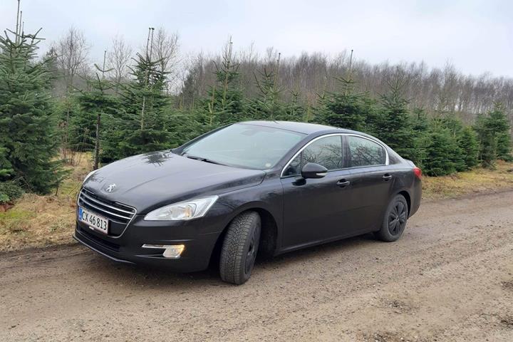 Sort Peugeot 508 fra 2012