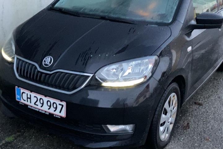 Sort Skoda Citigo fra 2019