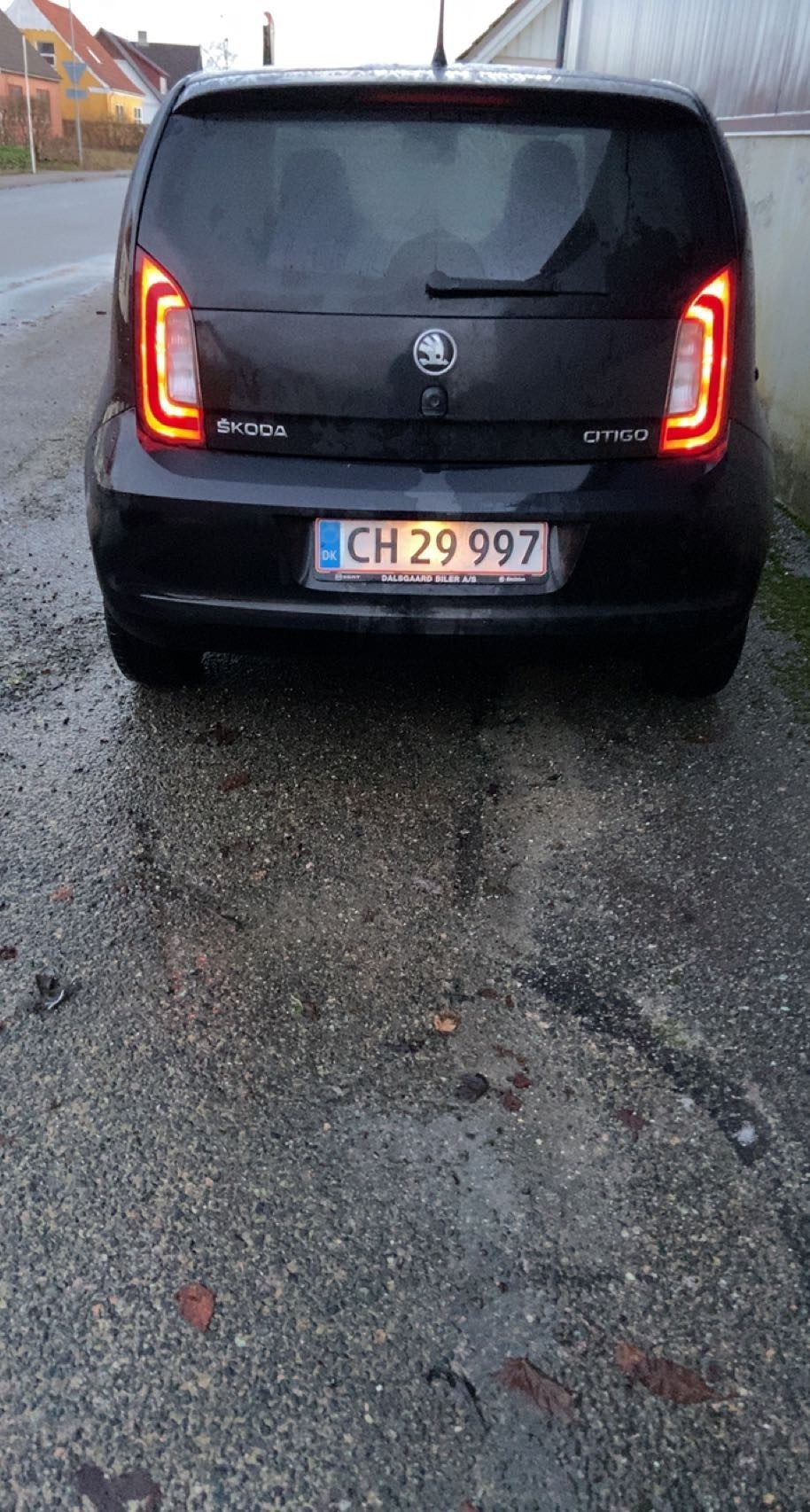 Sort Skoda Citigo fra 2019