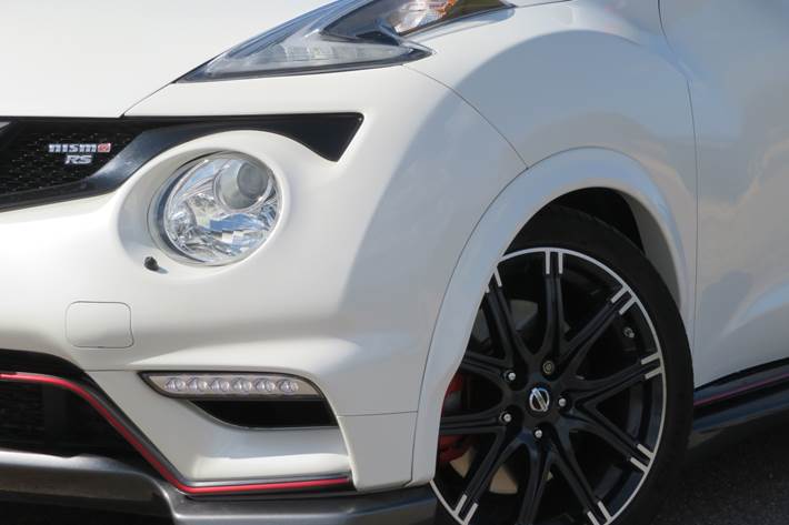 Hvid Nissan Juke fra 2015