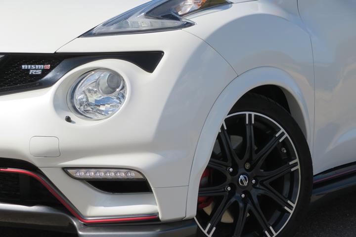 Hvid Nissan Juke fra 2015