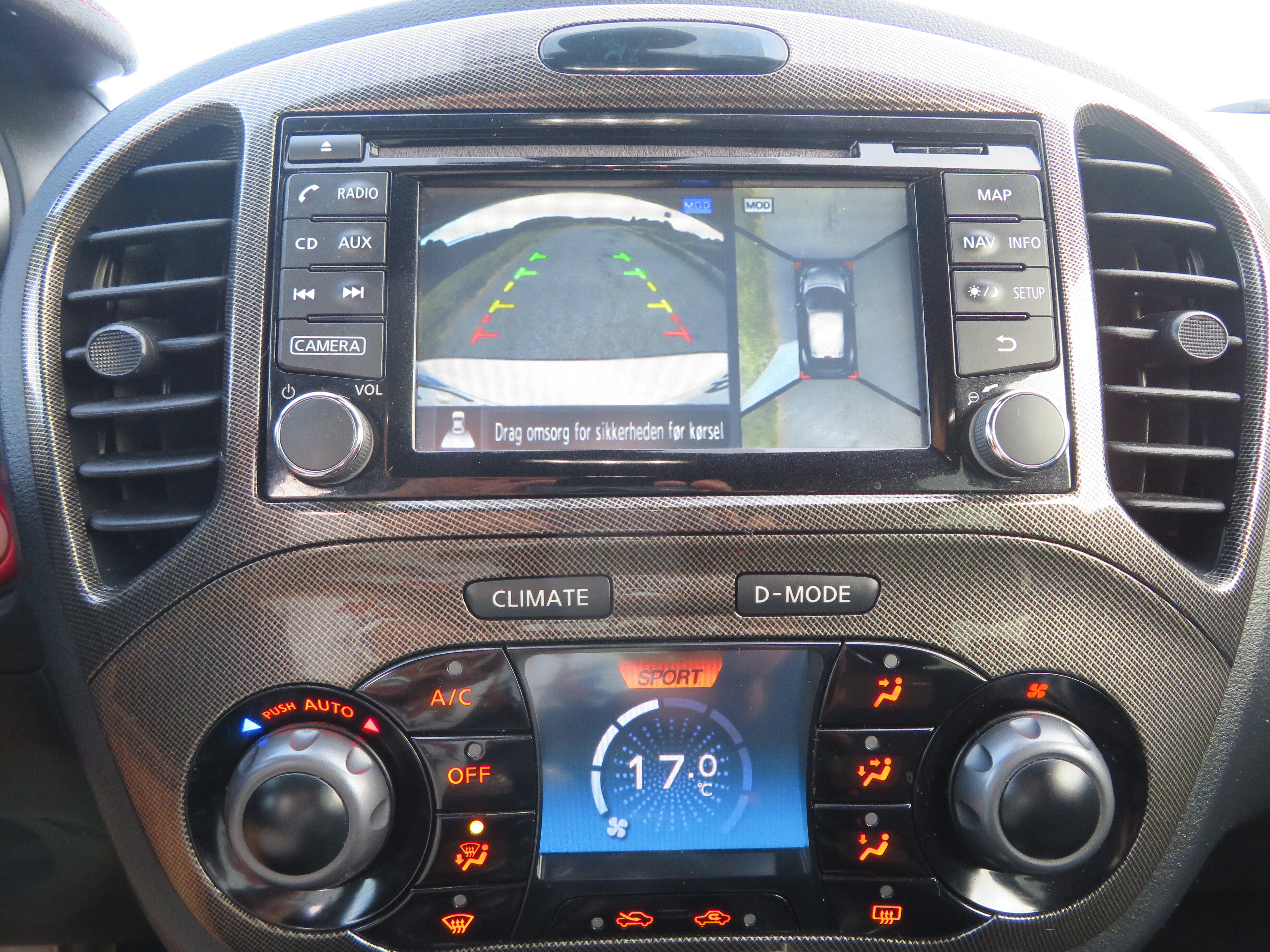 Hvid Nissan Juke fra 2015