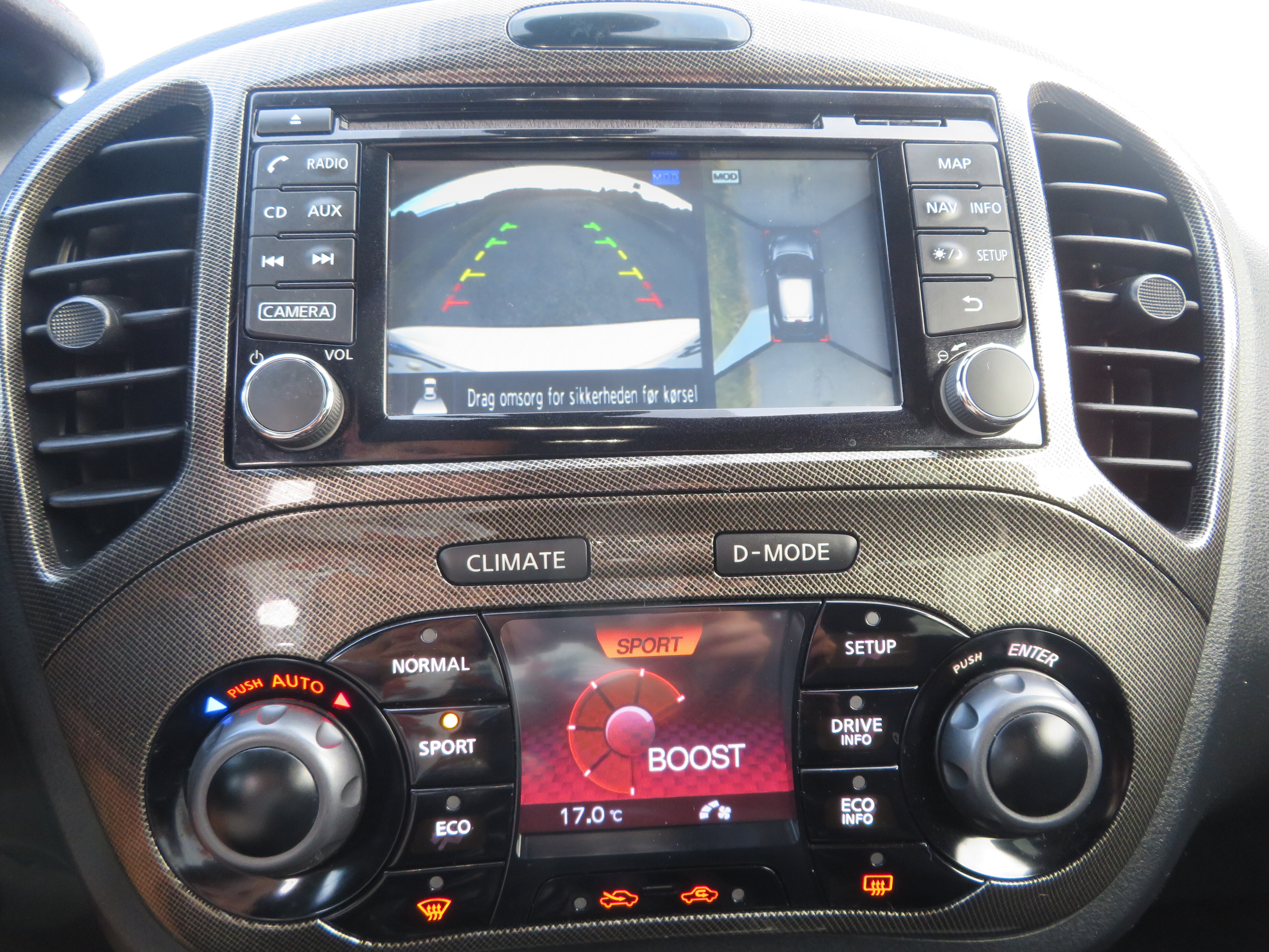 Hvid Nissan Juke fra 2015
