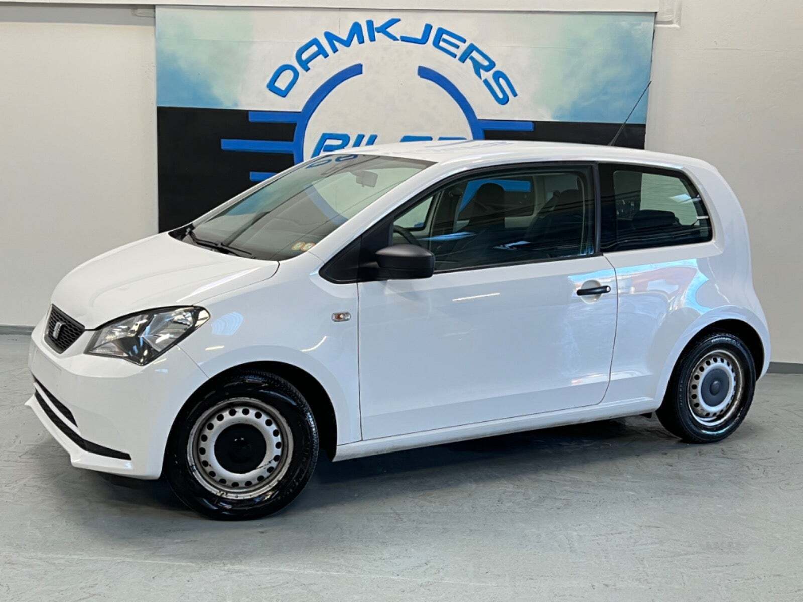 Hvid Seat Mii fra 2013