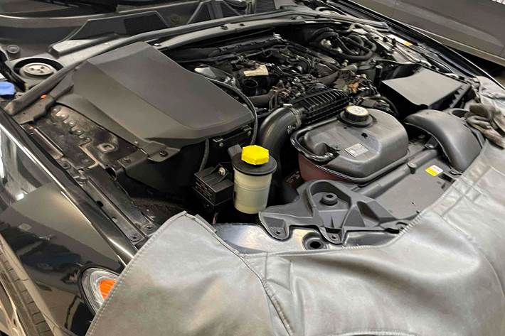 Sort Jaguar XF fra 2009