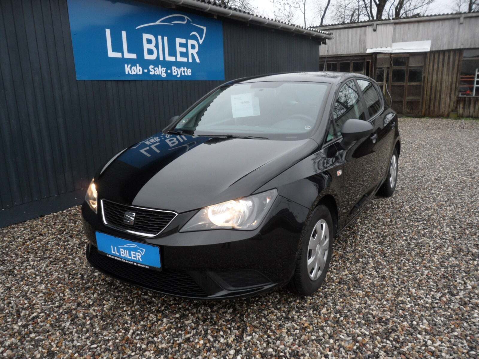 Grå Seat Ibiza fra 2015