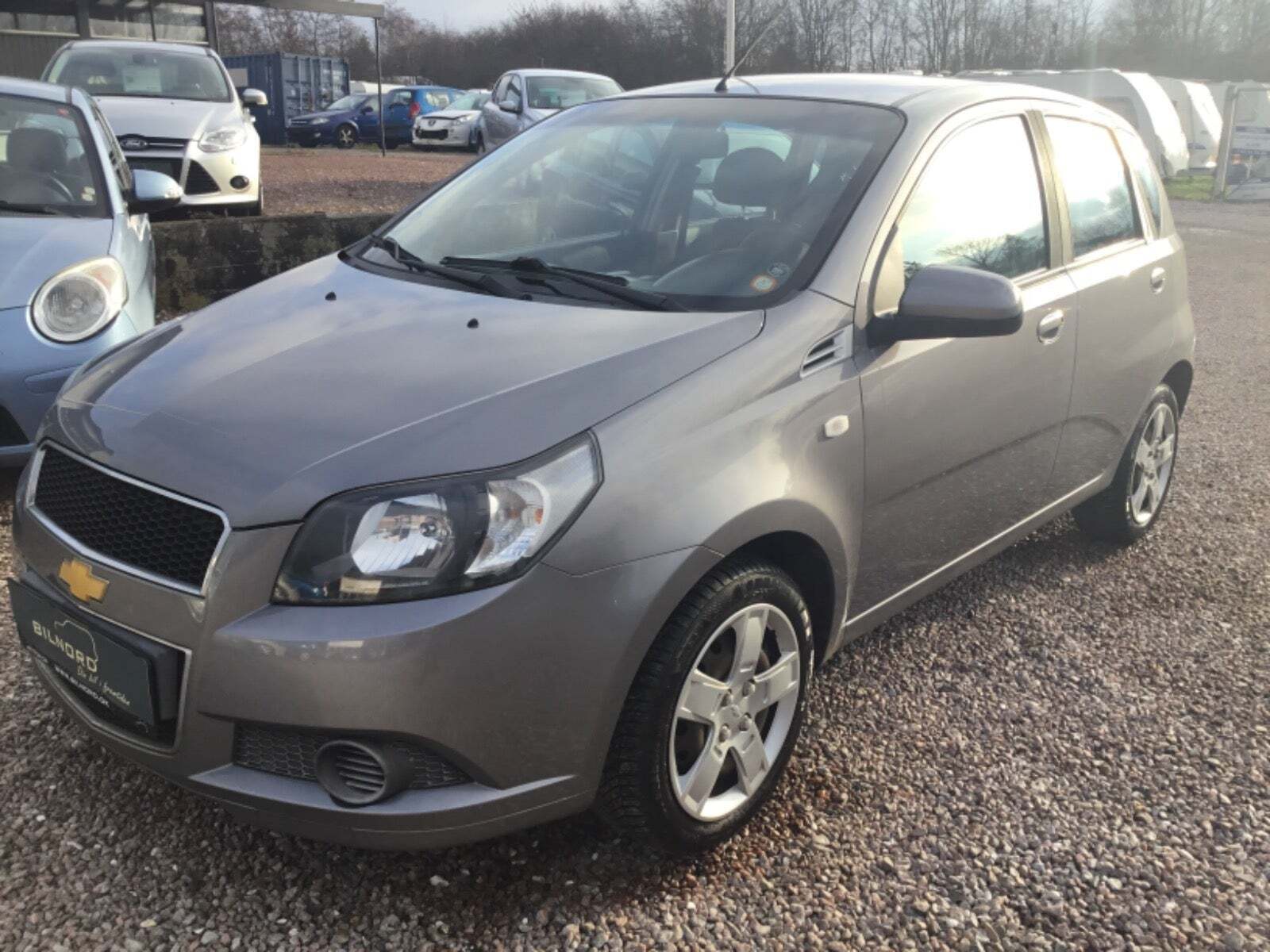 Grå Chevrolet Aveo fra 2011