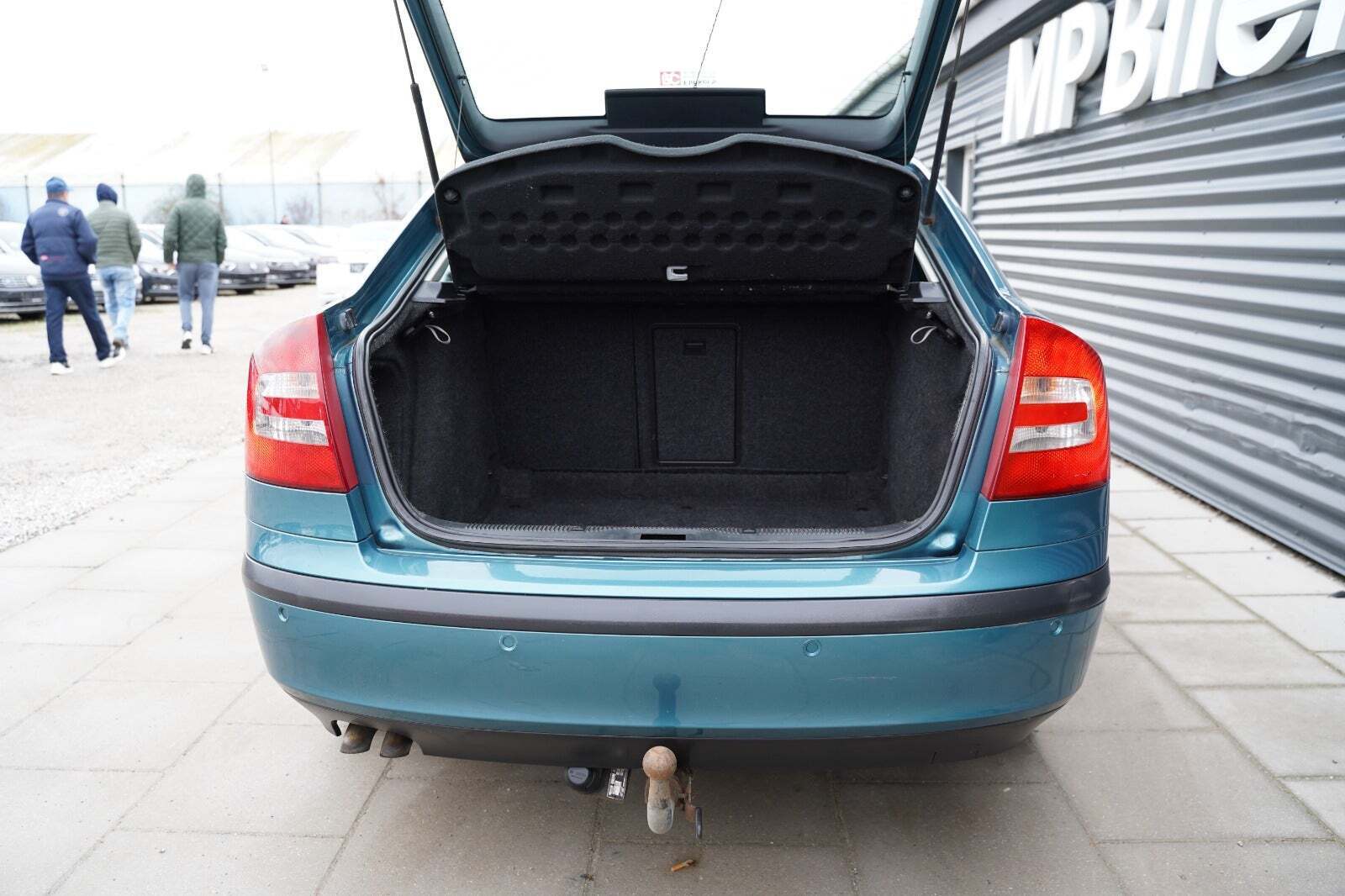 Grøn Skoda Octavia fra 2005