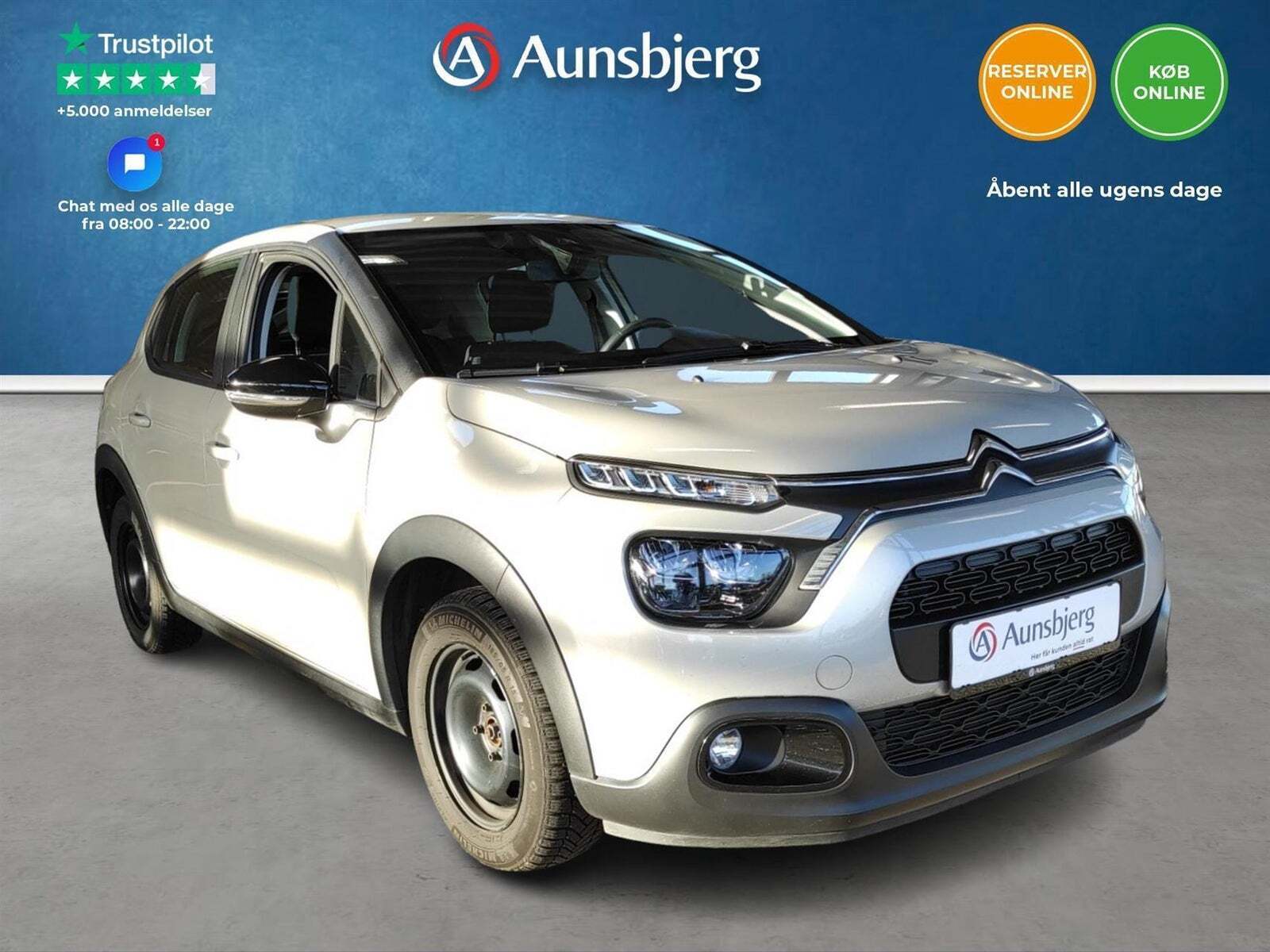 Beige Citroën C3 fra 2021