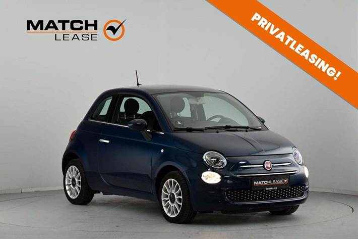 Beige Fiat 500 fra 2019
