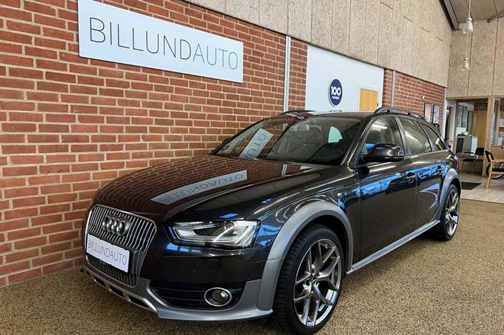 Grå Audi A4 Allroad fra 2016