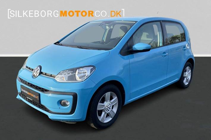 Blå VW UP! fra 2017