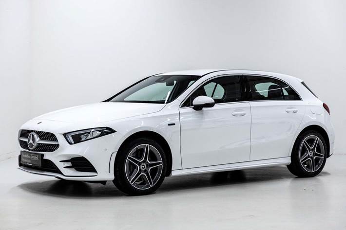 Hvid Mercedes A250 e fra 2022