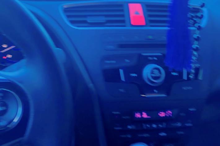 Grå Honda Civic fra 2015