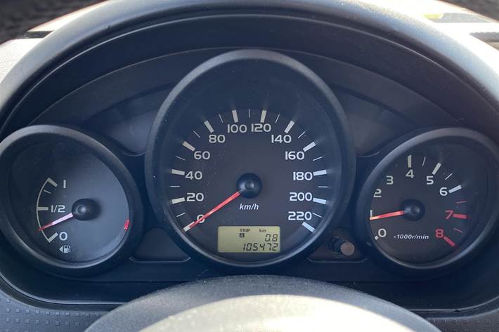 Sølv Mitsubishi Colt fra 2007