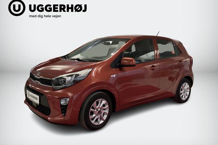 Rød Kia Picanto fra 2018