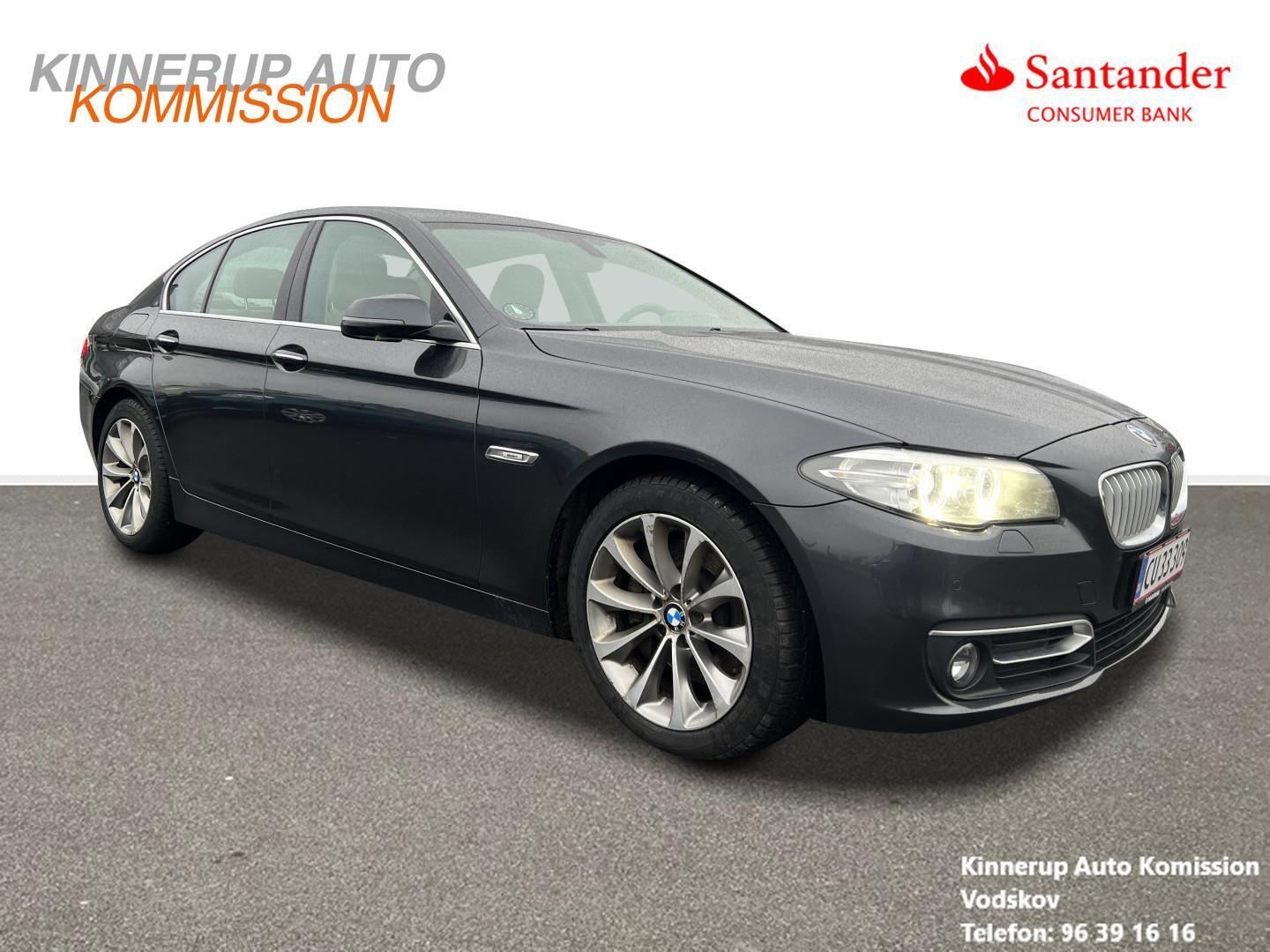 Sort BMW 530d fra 2014