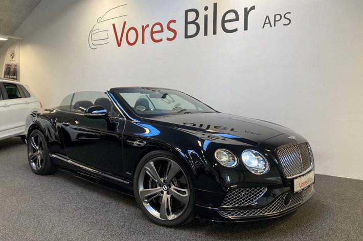 Grå Bentley Continental GT fra 2016