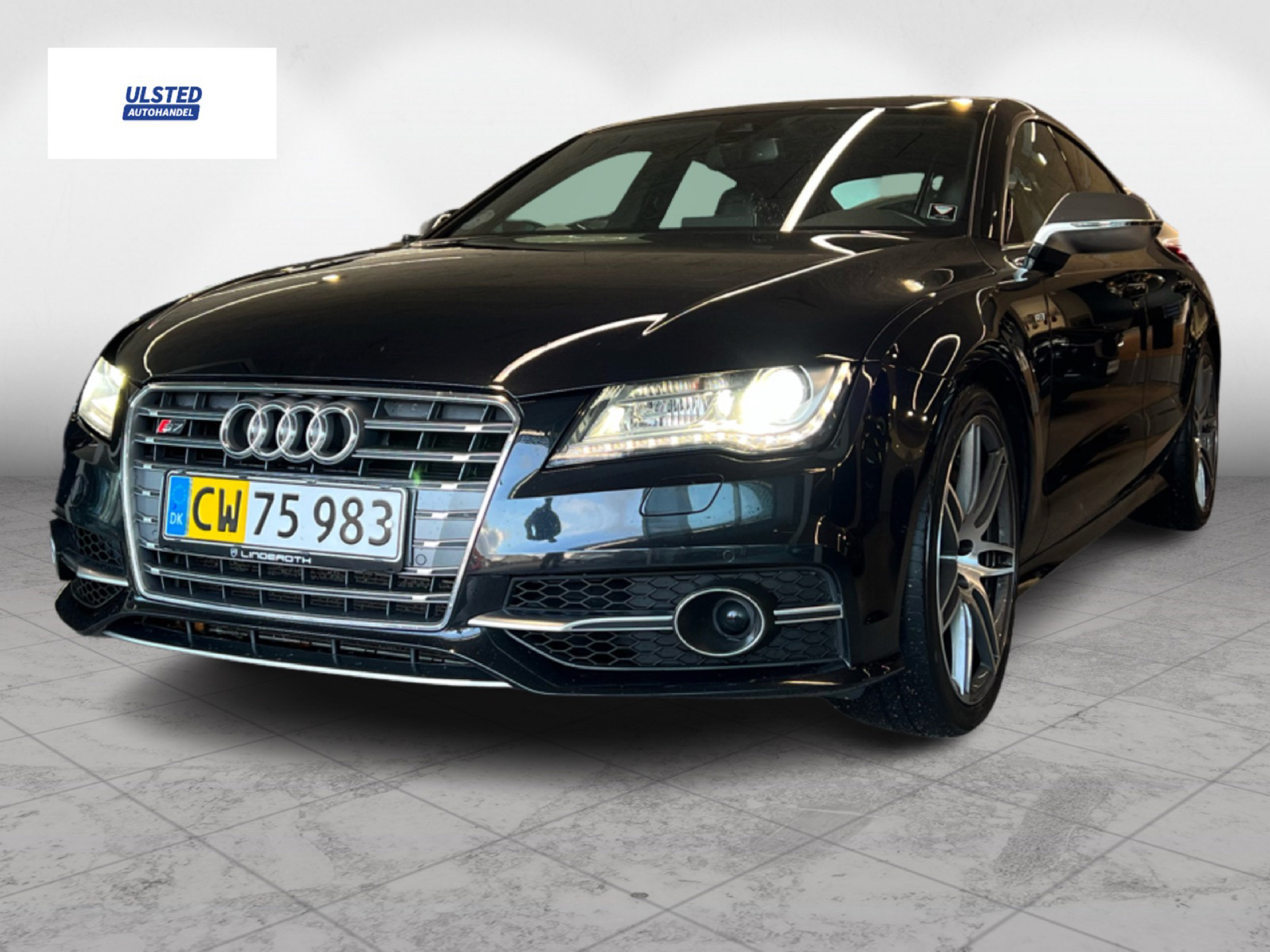 Sort Audi S7 fra 2013