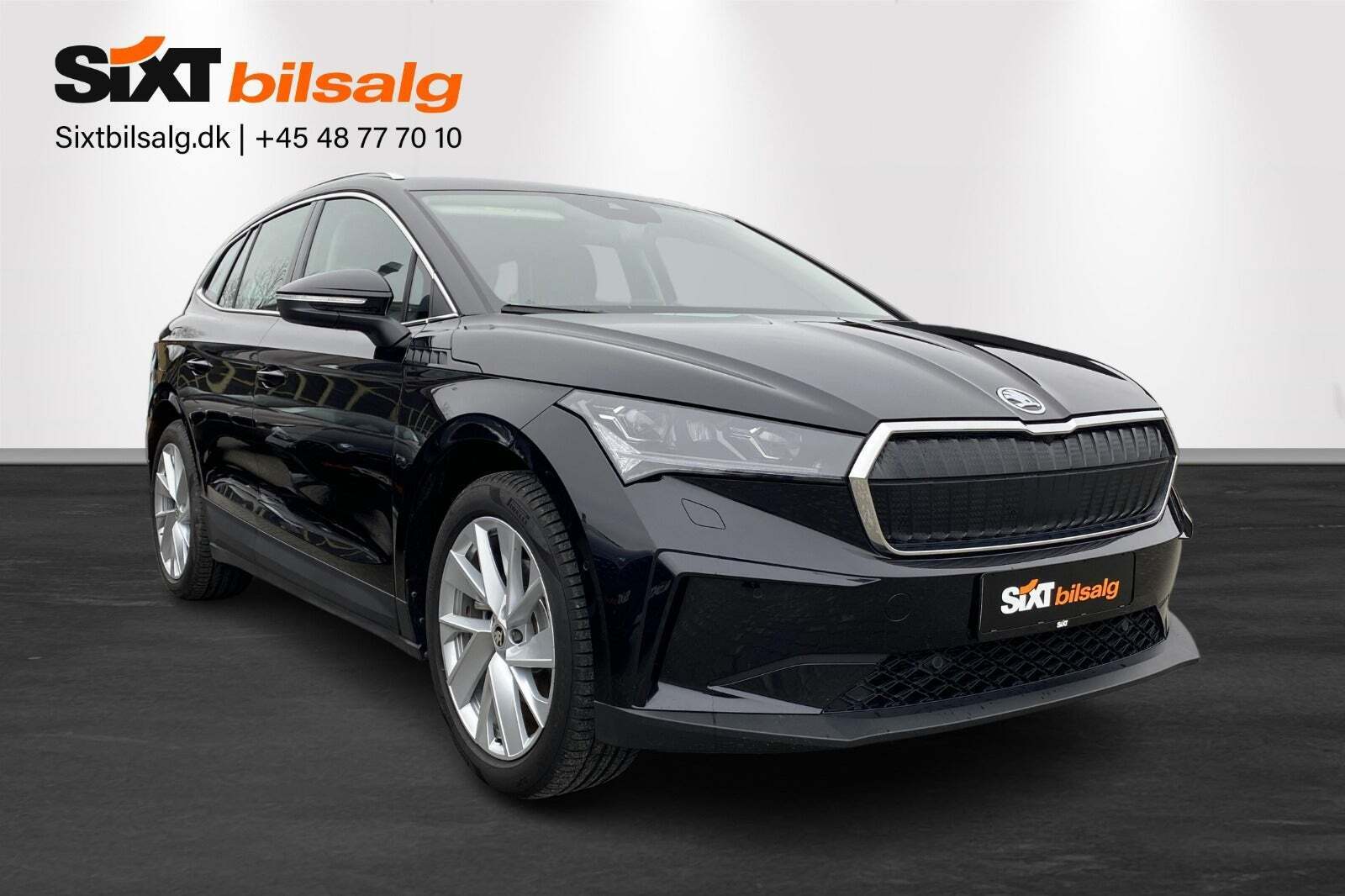 Sort Skoda Enyaq fra 2022