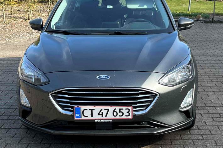 Grå Ford Focus fra 2020