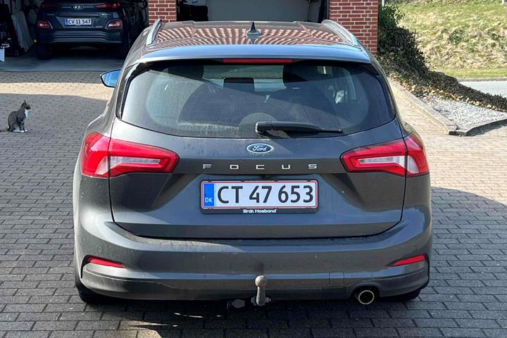 Grå Ford Focus fra 2020