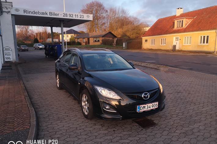 Sort Mazda 6 fra 2010