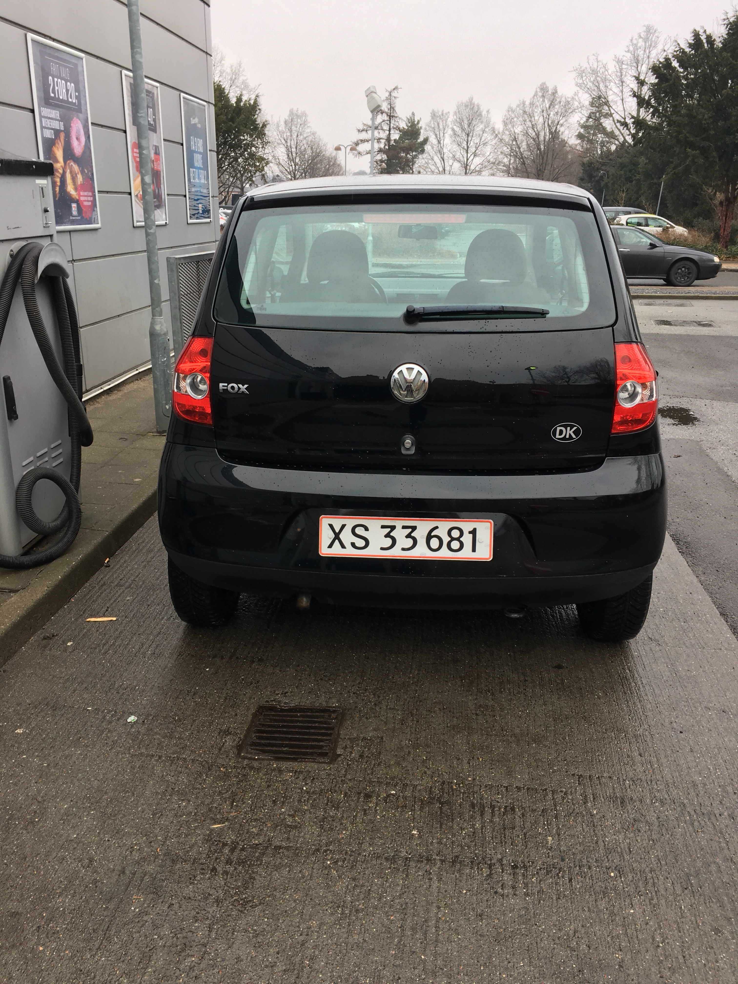 Sort VW Fox fra 2005