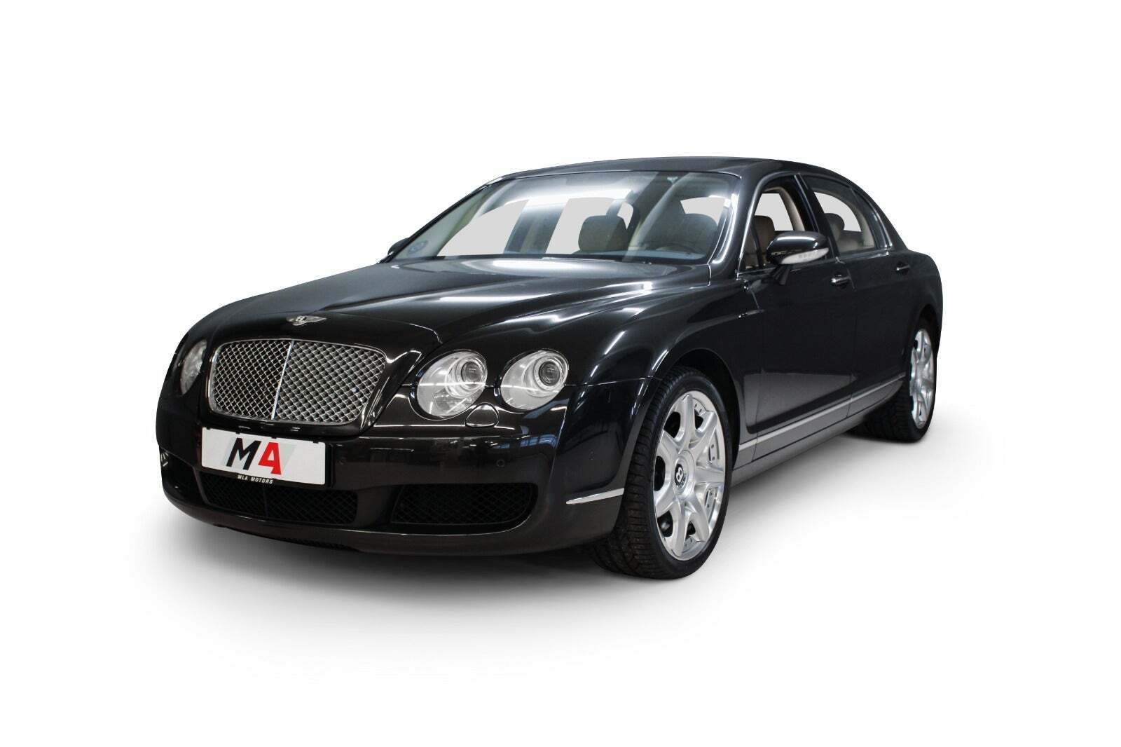 Grå Bentley Continental Flying Spur fra 2008